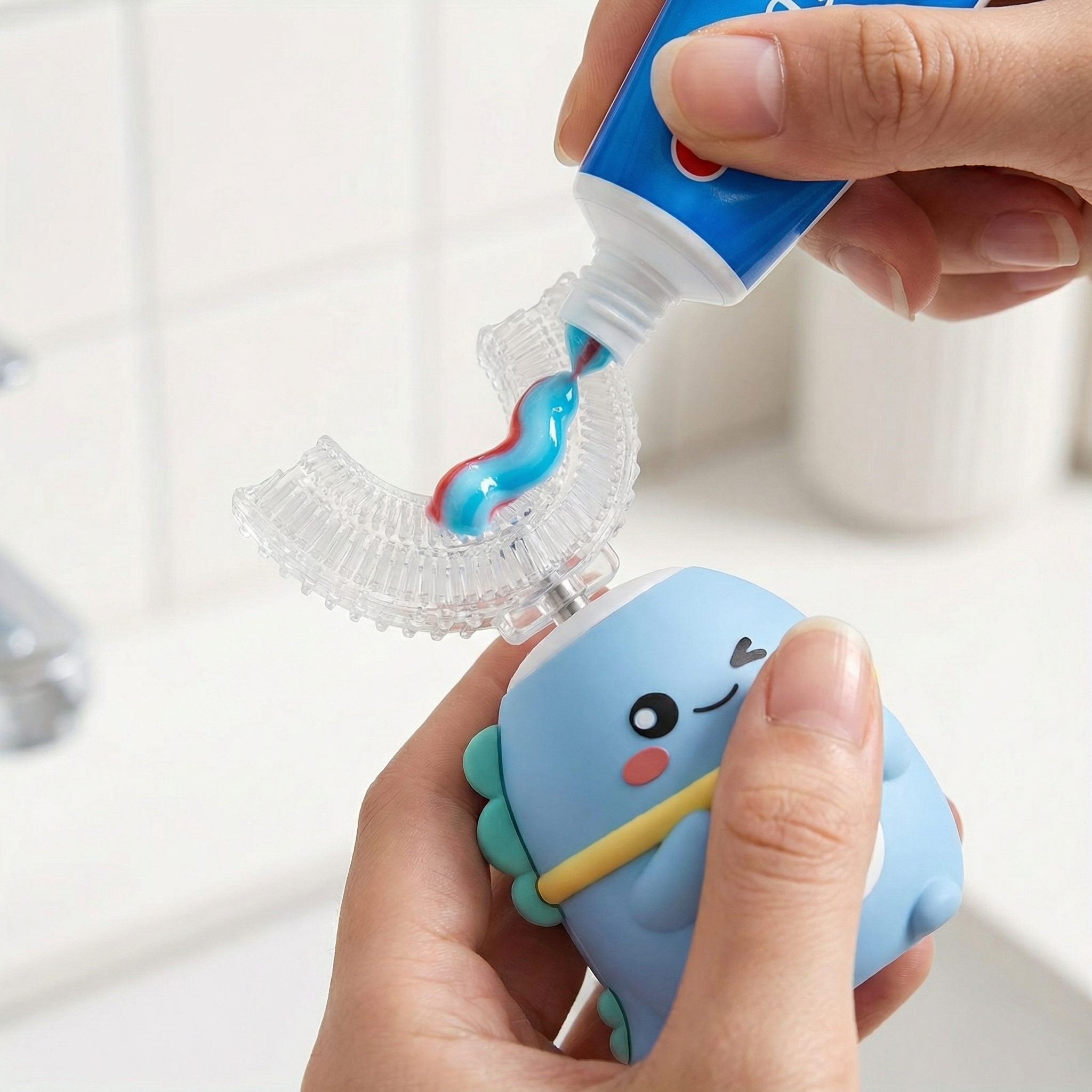 Apply Toothpaste